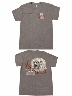 Sturgis 2024 84th Anniversary Motorcycle Rally Eagle T Shirt L
